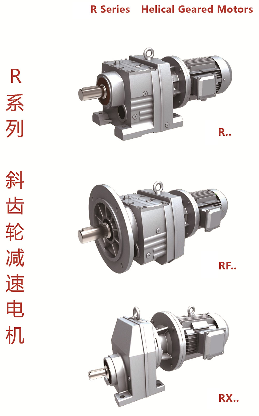 R系列斜齒輪減速電機(jī)